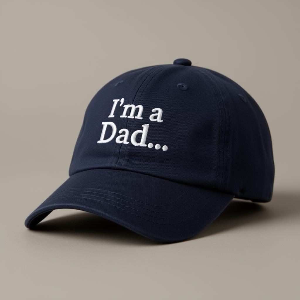 I'm a Dad… Navy Dad Hat